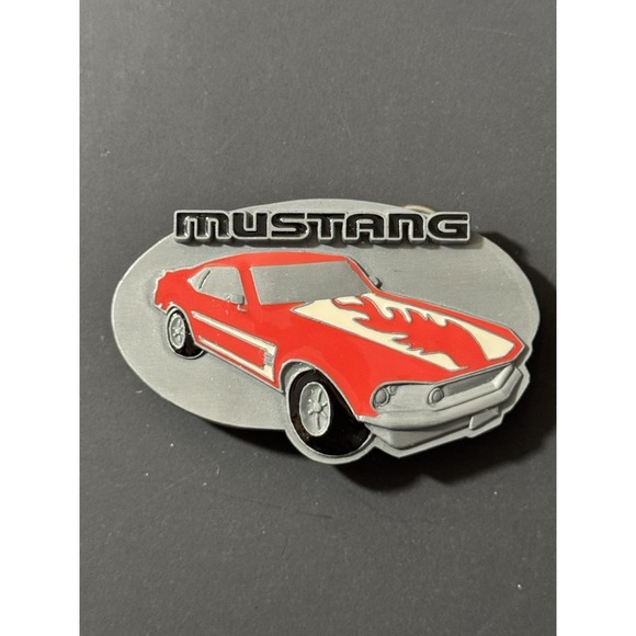 Siskiyou Other - Vintage‎ Ford Mustang Metal Belt Buckle